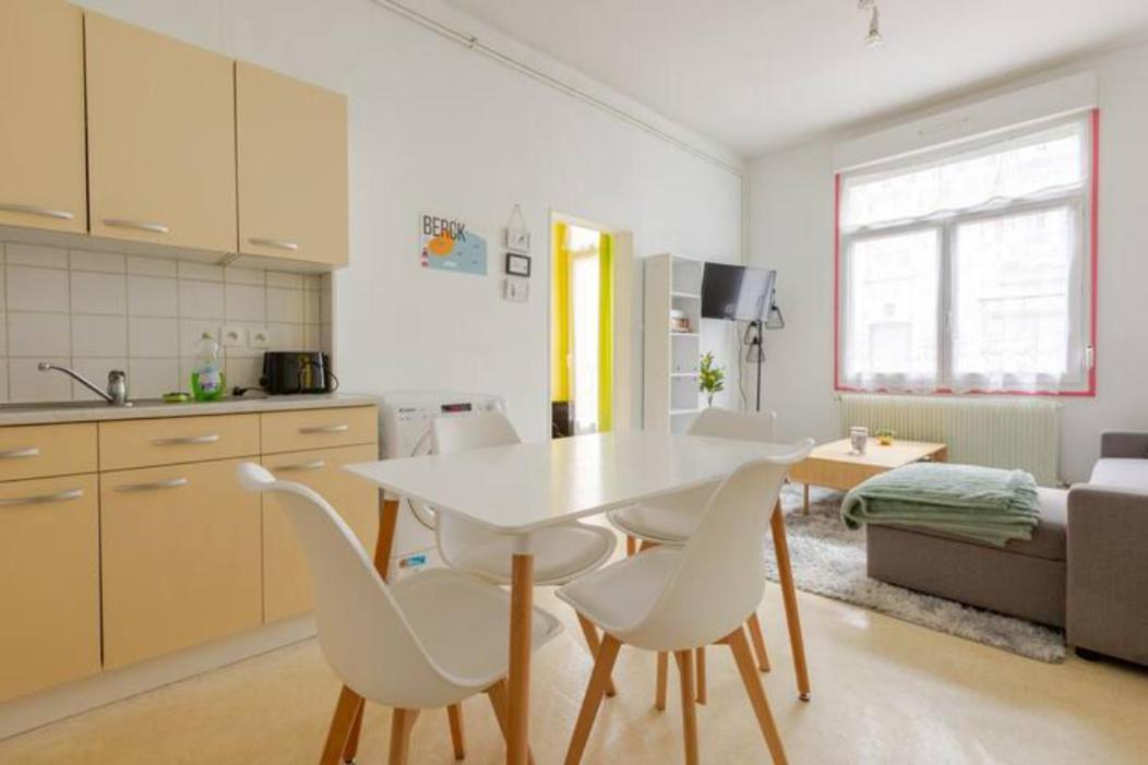 ++++ Central Charmant 70M2 Avec Balcon, Mer A 200 M Et Rue Pietonne A 300 M ++++ Berck Luaran gambar